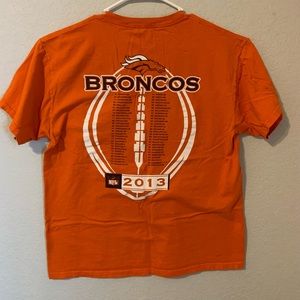 DENVER BRONCOS American Football Conference 2013 tee shirt-large